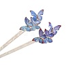 Butterfly Acrylic Hair Sticks PW-WG63CA3-01-1