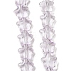 Baking Paint Transparent Glass Beads Strands X1-DGLA-A07-T8mm-KD02-1