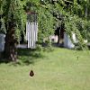 Solid Wood Wind Chimes AJEW-GF0001-49-7