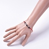Adjustable Nylon Cord Bracelet Sets BJEW-JB04935-01-4