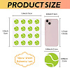 8 Sheets Plastic Waterproof Self-Adhesive Picture Stickers DIY-WH0428-054-2