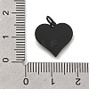 Ion Plating(IP) 304 Stainless Steel Stamping Blank Tag Charms STAS-I311-27B-3