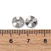 Non-Tarnish 304 Stainless Steel Wavy Spacer Beads X-STAS-H216-65P-3