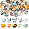 45Pcs 9 Colors Electroplate Glass Beads FIND-FS0002-80-1