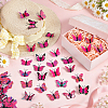 100Pcs PVC Brooches JEWB-UN0001-12A-4