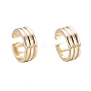 Brass Cuff Earrings EJEW-I249-12G-1