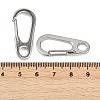 304 Stainless Steel Rock Climbing Carabiners STAS-B089-02C-P-3