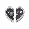 Alloy Enamel Split Pendant LS-ENAM-S130-25A-2