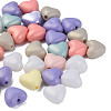 Spray Painted Acrylic Beads MACR-N006-14-C01-1