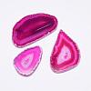 Natural Agate Pendants G-F428-A-06-1