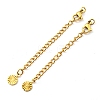304 Stainless Steel Curb Chain Extender X-STAS-G310-09G-1