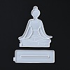 YOGA DIY Silicone Statue Molds DIY-G046-11-3