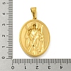 Ion Plating(IP) 304 Stainless Steel Pendants STAS-R231-18G-30-3