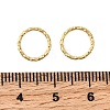 Brass Closed Jump Rings X-KK-B147-05C-G-3