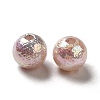 UV Plating Opaque Acrylic Beads OACR-L013-002A-2