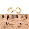 Brass Open Jump Rings KK-G604-08G-01-4