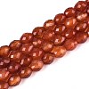 Natural Carnelian Beads Strands G-T142-84-4
