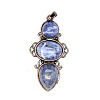 Retro Natural Sodalite Pendants PW-WG7292F-07-1