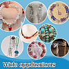 64Pcs 8 Styles Brass Bead Caps KK-PH0014-55-5
