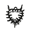 Spray Painted Alloy Pendants AL-CBA5334-05EB-1