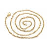 PVD Vacuum Plating 304 Stainless Steel Rolo Chain Necklaces X-NJEW-I248-11C-G-3