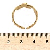 304 Stainless Steel Open Cuff Rings for Women LS-RJEW-U060-01A-G-3