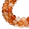 Natural Carnelian(Dyed & Heated) Beads Strands G-G203-02B-4