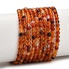 Natural Agate Beads Strands G-Z116-A06-3mm-2