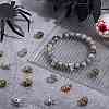 60Pcs 3 Colors Alloy European Beads FIND-PH0021-84-5