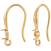 12Pcs 304 Stainless Steel Earring Hooks STAS-BBC0008-76-7