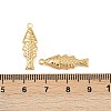 Ocean Theme Brass Pendants KK-F902-07J-G-3