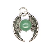 Natural Green Aventurine Pendants PW-WGE824C-09-1