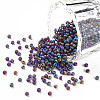 12/0 Grade A Round Glass Seed Beads SEED-Q010-M557-1