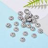 Tarnish Resistant Flower 304 Stainless Steel Bead Caps STAS-R083-13-6
