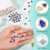 48Pcs 12 Styles Alloy Rhinestone Cabochons MRMJ-TA0001-45C-5