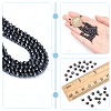  2Strands Non-magnetic Synthetic Hematite Beads Strands G-NB0005-01A-4