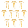 10Pcs Ion Plating(IP) 304 Stainless Steel Pendants STAS-UN0061-06-1
