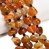 Natural Dragon Veins Agate Beads Strands GG-L001-I01-01A-1