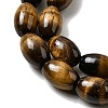 Natural Tiger Eye Beads Strands G-A275-A01-8x12mm-AB-4