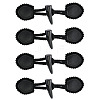 5 Pairs Resin Buttons BUTT-TA0001-48C-1
