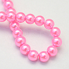 Baking Paint Glass Pearl Bead Strands X-HY-Q003-3mm-68-4