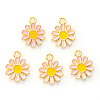 Alloy Enamel Charms X-ENAM-S121-049A-2