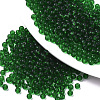6/0 Transparent Glass Seed Beads SEED-S040-09A-06-1