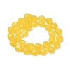 Dyed Natural White Jade Beads Strands G-C116-A181-01A-3