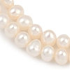Natural Cultured Pearl Beads Strands PEAR-I007-07R-04-4