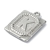 Anti-Tarnish 304 Stainless Steel Pendants STAS-U033-01P-K-2