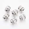 304 Stainless Steel European Beads STAS-I122-01P-1