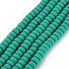 Handmade Polymer Clay Beads Strands LS-CLAY-N008-64-2