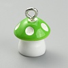 Opaque Resin Pendants RESI-CJC0012-17H-1