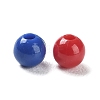 Opaque Acrylic Beads X-SACR-A006-06-3